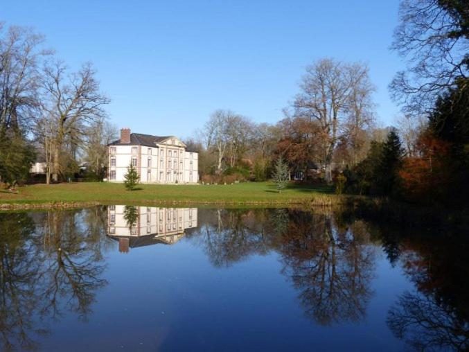 Appartement Édouard André dans château XIX ème Bracquetuit Esterno foto