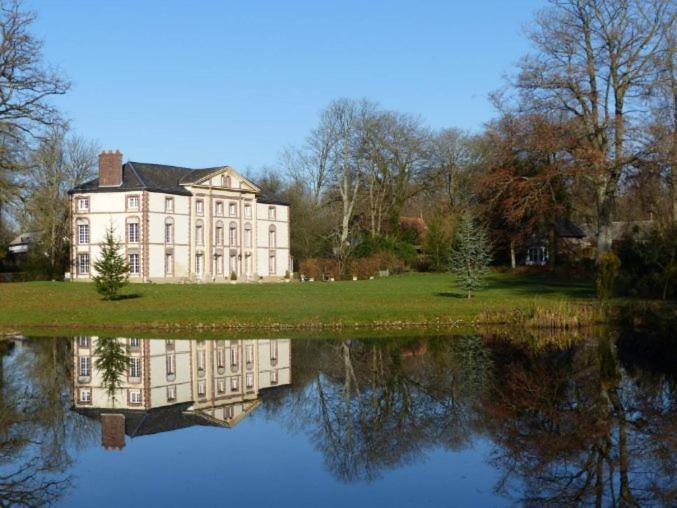 Appartement Édouard André dans château XIX ème Bracquetuit Esterno foto