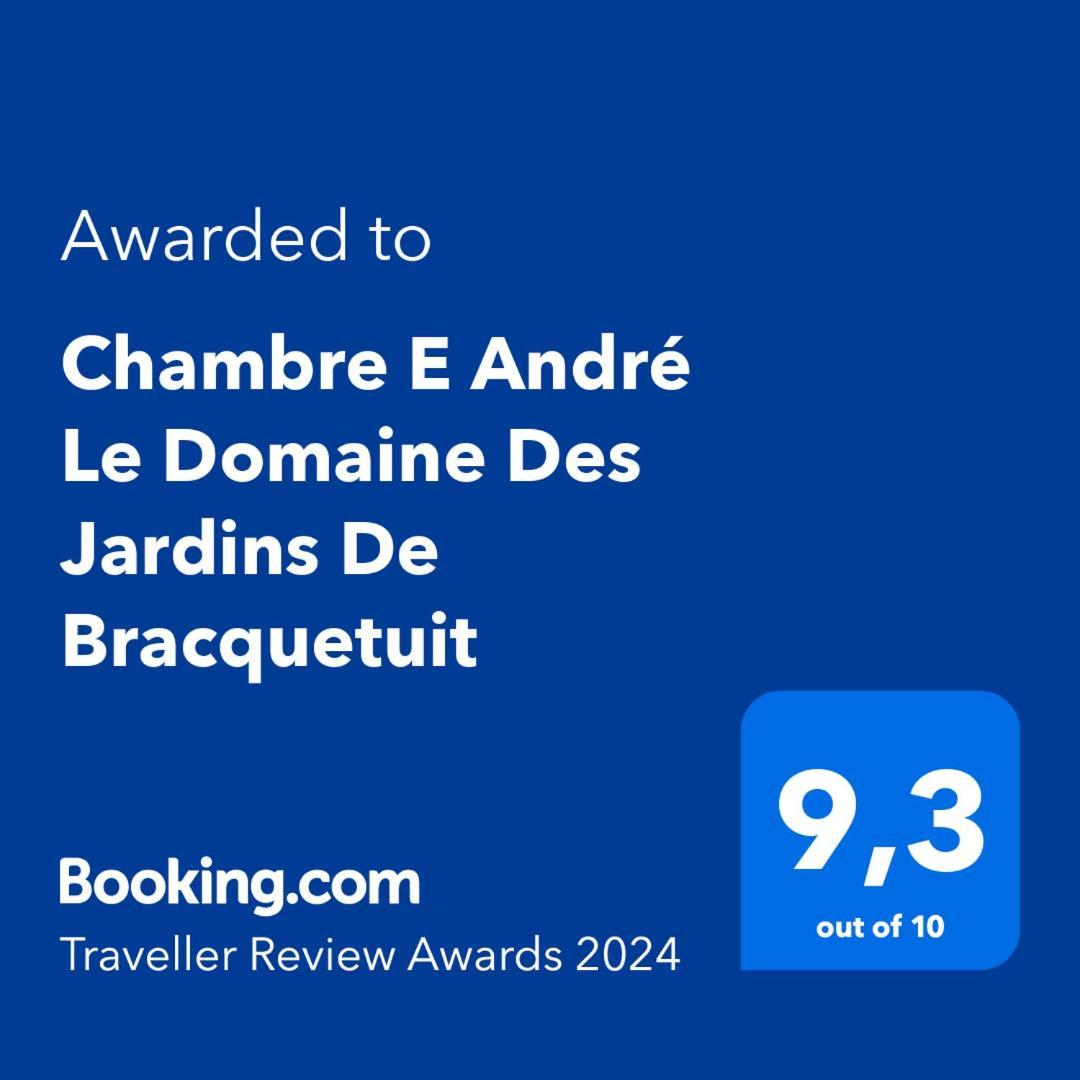Appartement Édouard André dans château XIX ème Bracquetuit Esterno foto