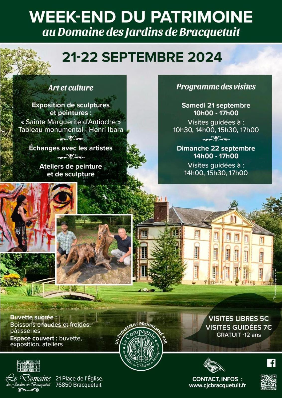 Appartement Édouard André dans château XIX ème Bracquetuit Esterno foto